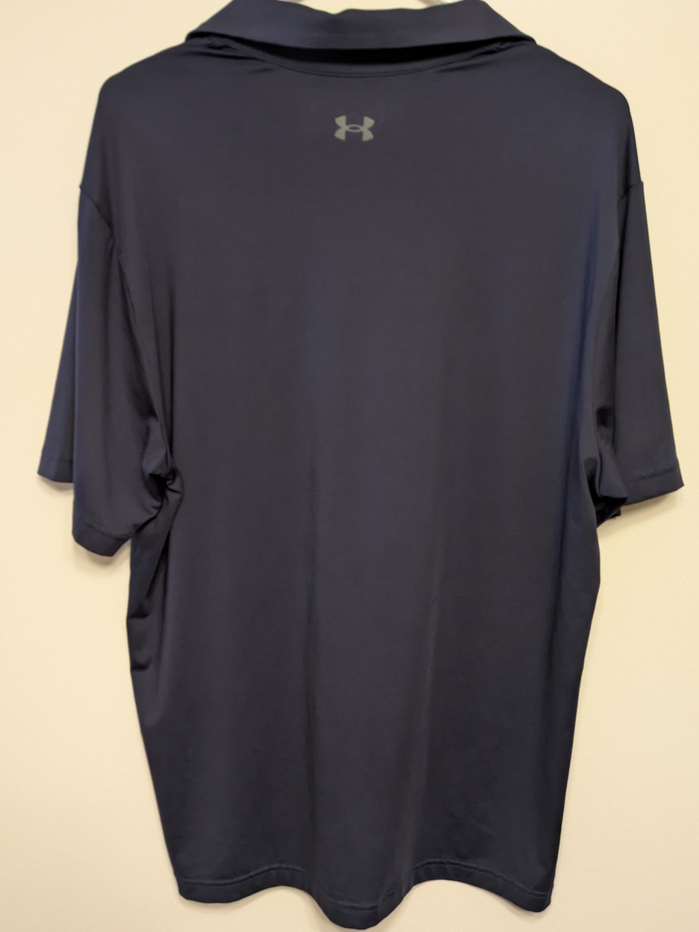 Notre Dame Under Armour Navy Polo - Picture 4 of 4